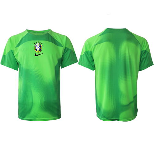 Camiseta Brasil Portero Visitante Equipación Mundial 2022 manga corta